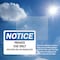 Signmission Private Use Only Violators Prosecuted OSHA Notice Sign, Plastic, 10in W x 7in L, 2PK OS-2PACK-NS-P-710-L-16427 - alternate 5